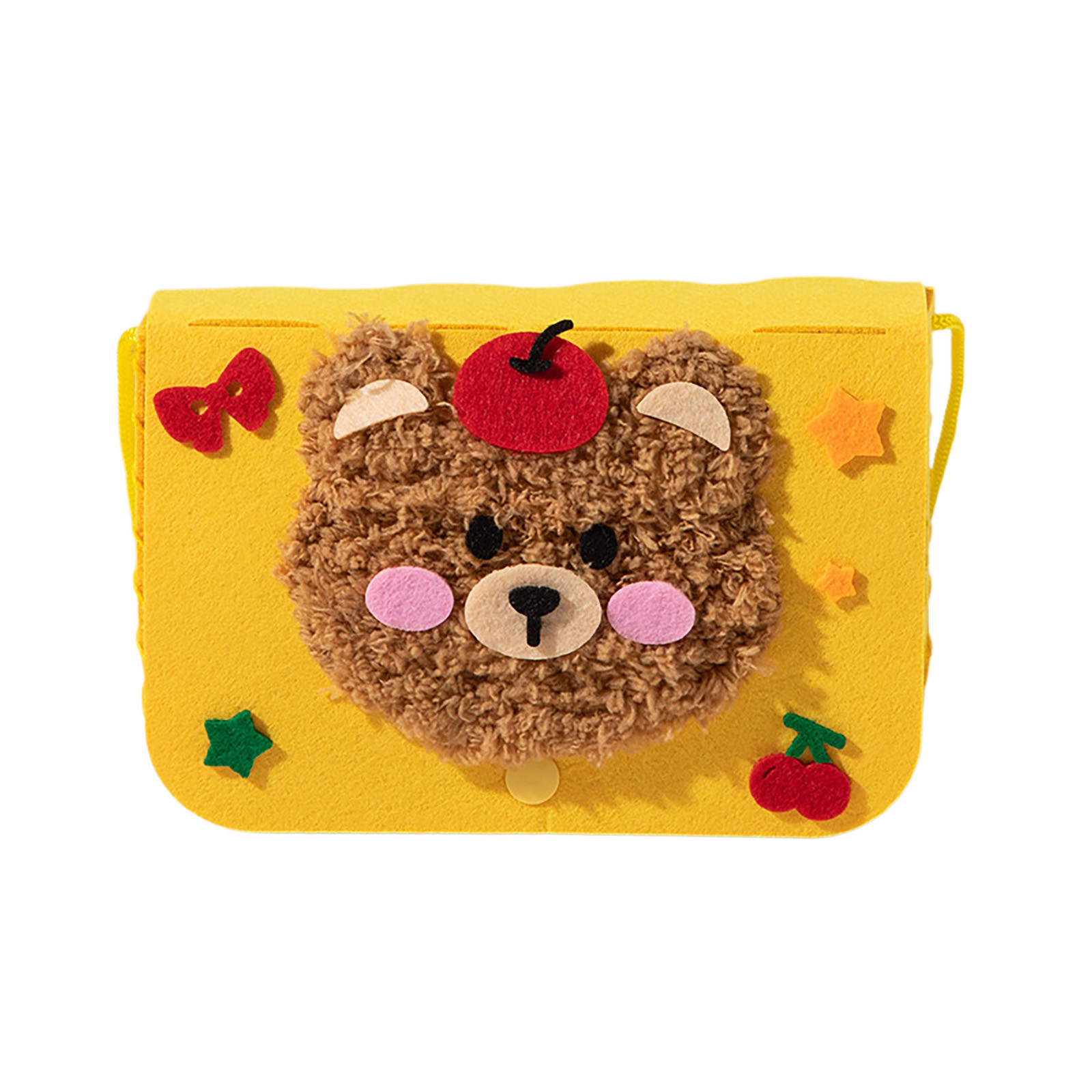 thumbnail image 2 of DIY Bordado Muñeca Set Caricatura Animal Costura Artesanía Kit Bolso Material Pack Obtener Un lindo bolso hecho a mano, 2 of 2